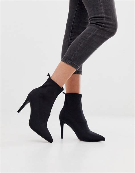 styletto sock boots.